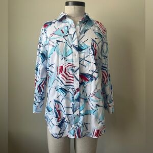 Perfect summertime button down shirt